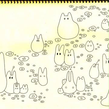 （既出あり）zip第一弾　ペン入れ済み原画まとめ。