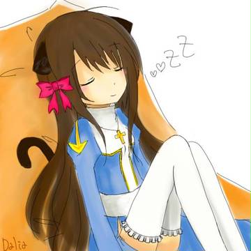 廃プリさんお昼寝なう！