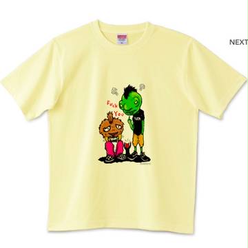 モヒ&モジャオFUCK  Tシャツ