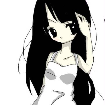 黒髪少女