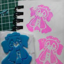 シャルロッテ＊消しゴムはんこ