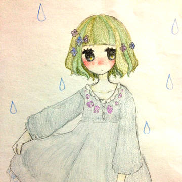 雨とワンピース