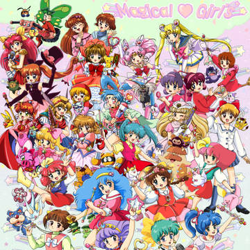 魔女っ子集合♡（80～90年代）