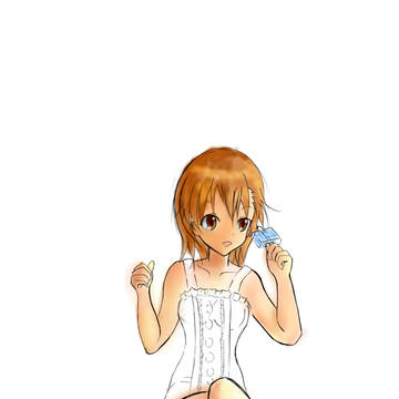 御坂美琴を描きました