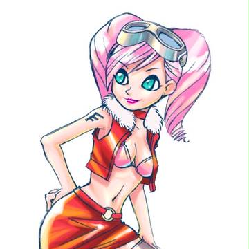 ピンクツインテ