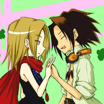 葉とアンナ。