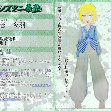 【ととぴく。】壱夜羽【キャラシ】