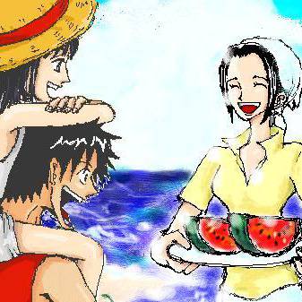 一足早い暑中見舞い？