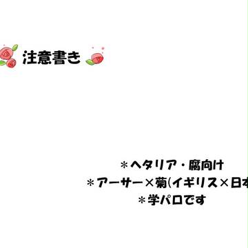 【腐】お誕生日おめでとうございます！！【島国同盟】