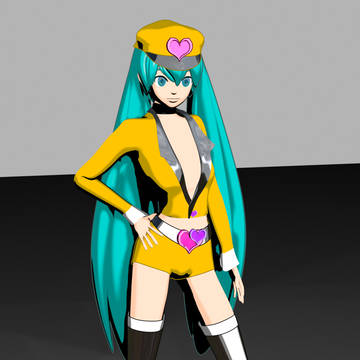 初音ミク トゥーン調