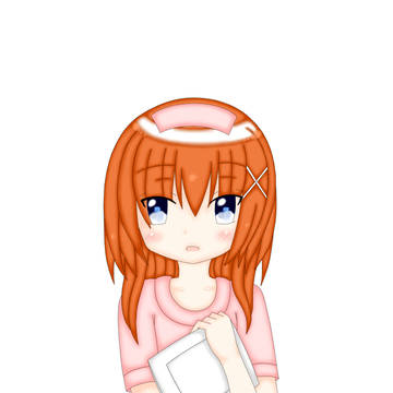 Nurse and her Pen Tablet
