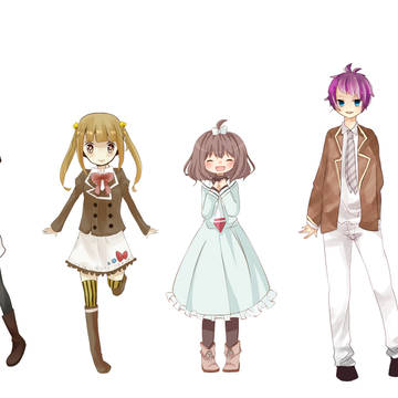 【甘学】ありがとうございました【集合絵】