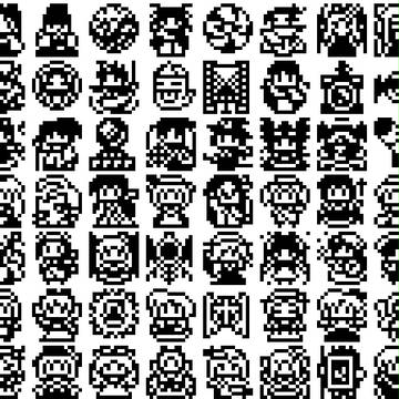 白黒どっと旧作キャラ詰め合わせ