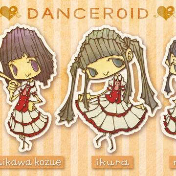 DANCEROIDをまたまた描いてみた