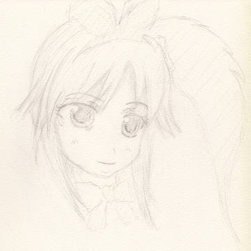 とある看板娘を描いてみた その2