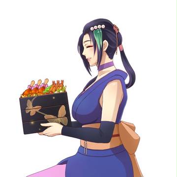 たくさん食べてね♪【桜髏花見会】