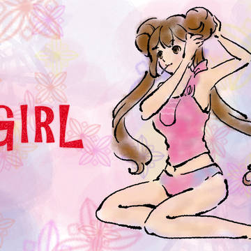 女の子