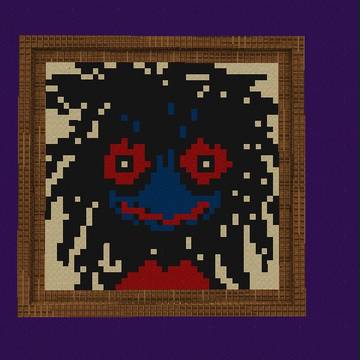 【Minecraft】「赤色の目」描いてみた【Ib】
