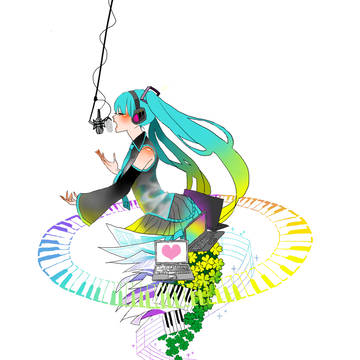 song+love=happy