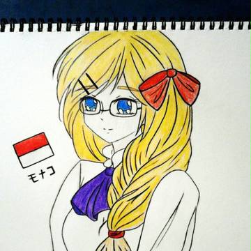 Monaco - Axis Powers Hetalia