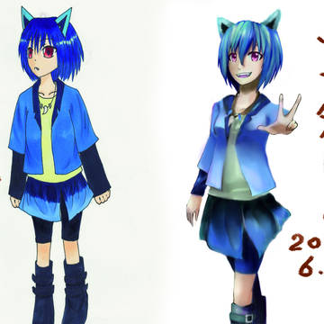 ３年前と今