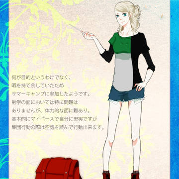 【ぴくホグ】ナターシャ・イリンスキー【サマーキャンプ】