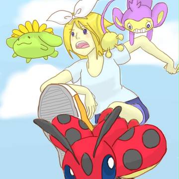 りんちゃん×ポケモン