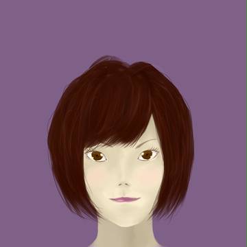 ショートカット嫌いな俺がショートカット女の子描いてみた