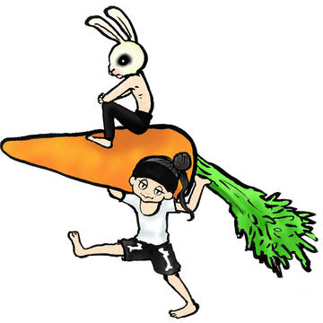 兎にはにんじん~♪
