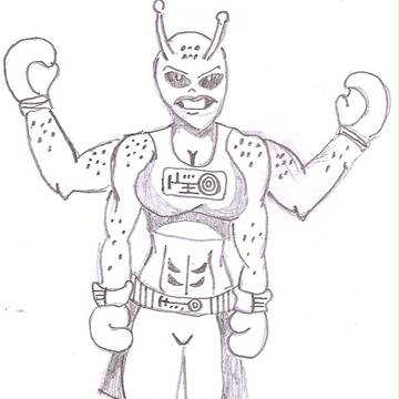 Alien Female Boxer