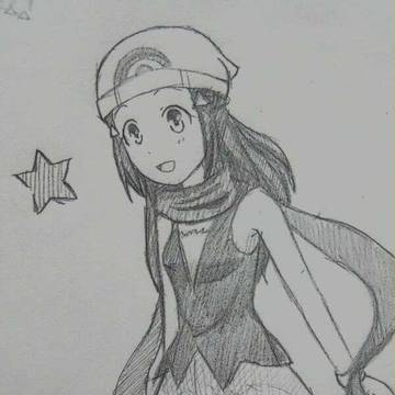 ヒカリたん　落書き