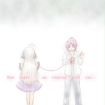 How happy I am staying with you.