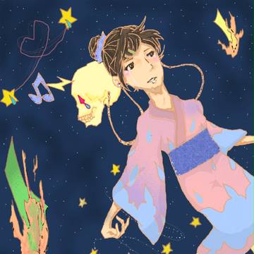 涙がキラリ☆