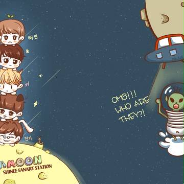 SHINee大战外星人？
