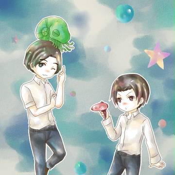 宇宙人コンビ