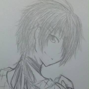 黒髪少年