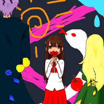 【Ib】絵空事の世界