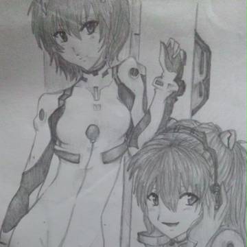 レイとアスカ
