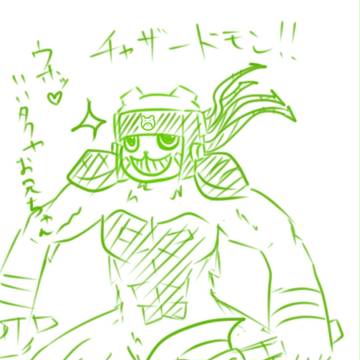 チャックモン、ブリザーモン、デジクロス!!