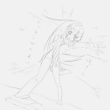 副会長の決めポーズ
