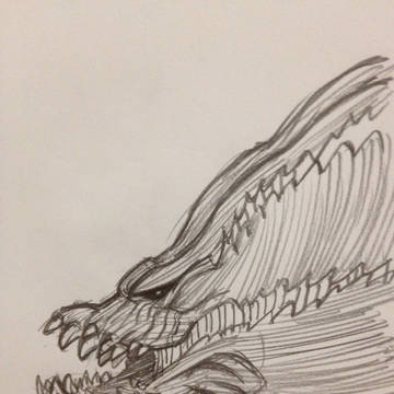 らくがき　イビルジョー