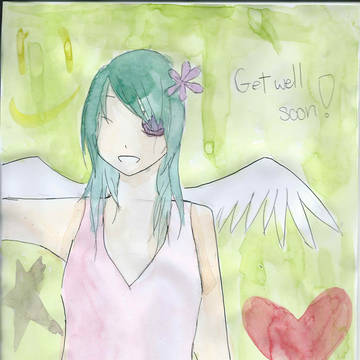 My first watercolor piece!