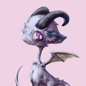 厚塗り練習ドラゴン