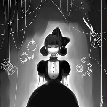 落書き 黒