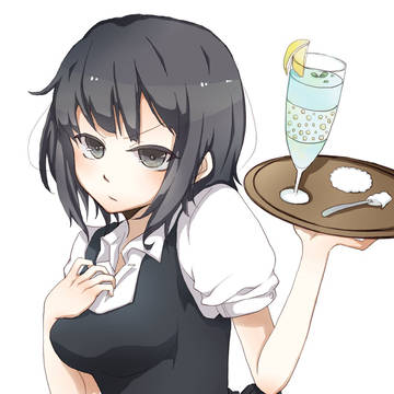 ウェイトレス姿