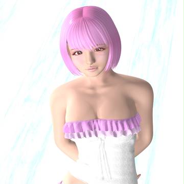 水着です