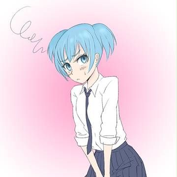 渚くんに女子の制服を着てもらいました