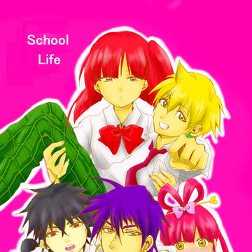 千夜一夜4 新刊 school life