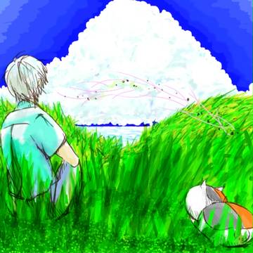 風が吹く