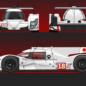 続・ぼくのかんがえたLMP1　色付き